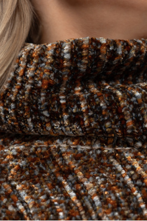Dries Van Noten Velour turtleneck ‘Tagic’