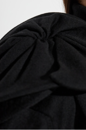 Moschino Turtleneck de lana con apliqué