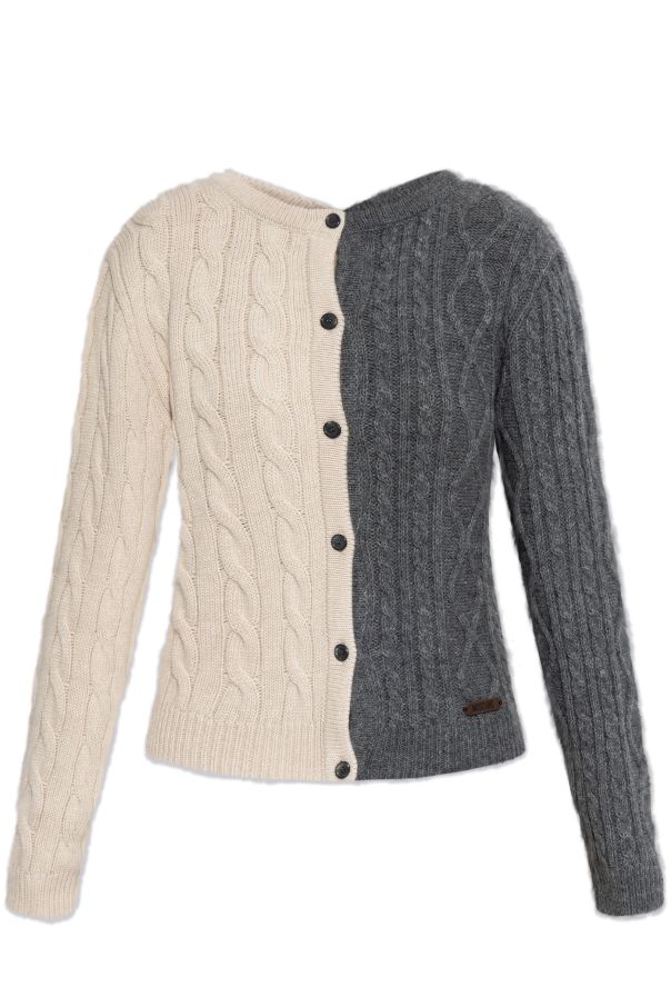 Cardigan with decorative knit, zdjęcie 1 Cardigan with decorative knit od Moschino