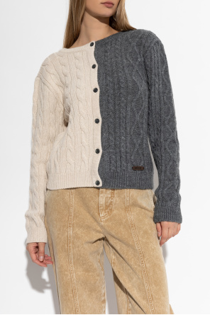 Moschino Cardigan with decorative knit