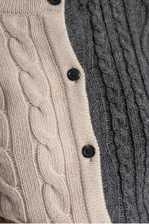 Moschino Cardigan with decorative knit