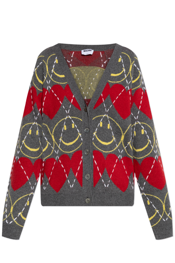 Cardigan from the "Smiley" collection, zdjęcie 1 Cardigan from the "Smiley" collection od Moschino