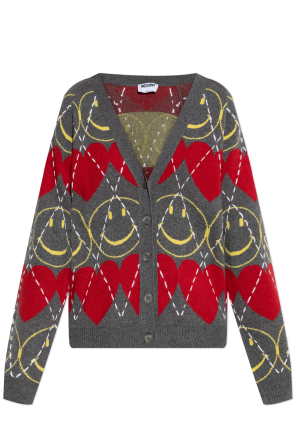 Cardigan from the `smiley` collection od Moschino
