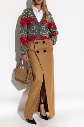 Cardigan from the `smiley` collection od Moschino