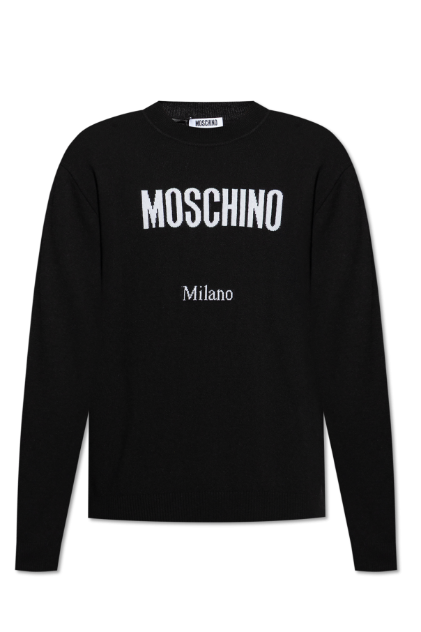 Sweater with logo od Moschino