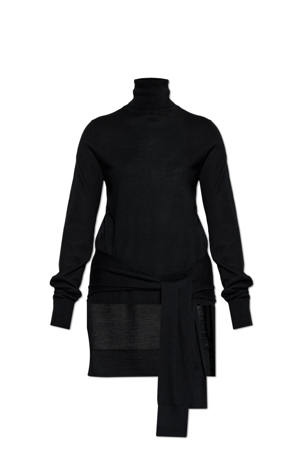 Asymmetrical turtleneck od TOTEME