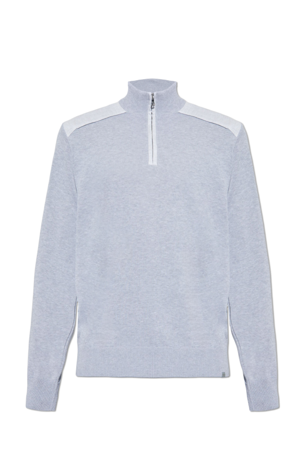Paul & Shark Sweter z dekoltem zapinanym na zamek