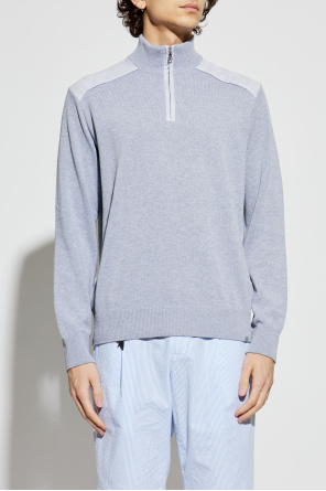 Paul & Shark Sweter z dekoltem zapinanym na zamek