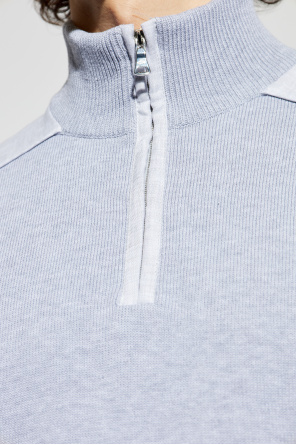 Paul & Shark Sweter z dekoltem zapinanym na zamek