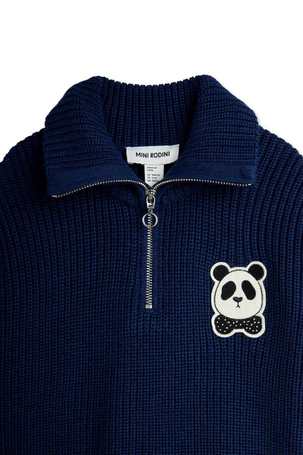 Mini Rodini Sweater with patch