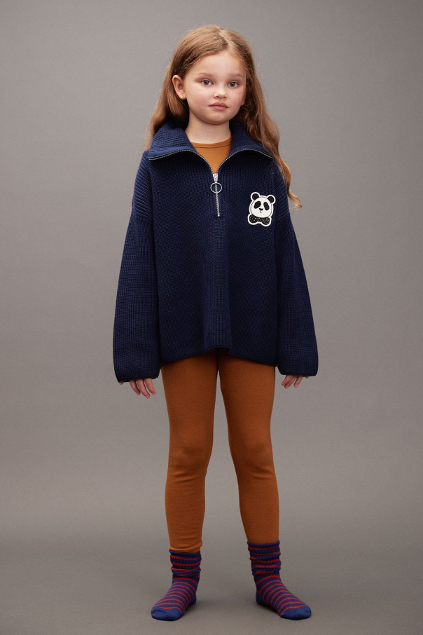 Mini Rodini Sweater with patch