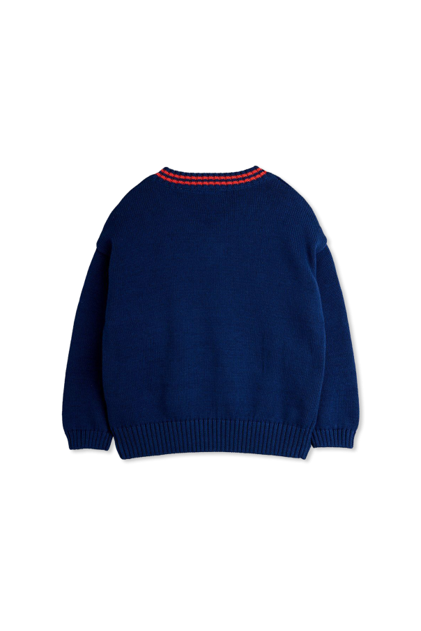 Mini Rodini Suéter con estampado