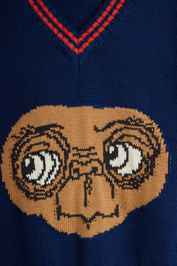 Mini Rodini Suéter con estampado