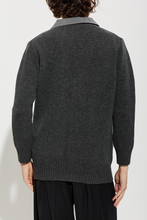 sacai Cardigan with a decorative double-breasted panel