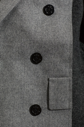 sacai Cardigan with a decorative double-breasted panel