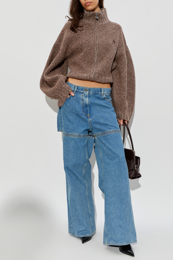 The Attico Cardigan with logo