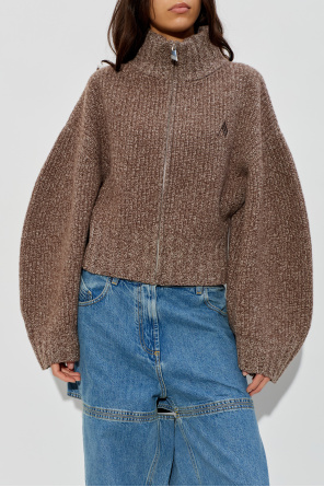 The Attico Cardigan with logo