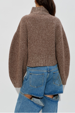 The Attico Cardigan with logo