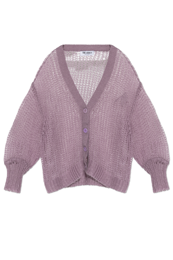 Transparent cardigan od The Attico