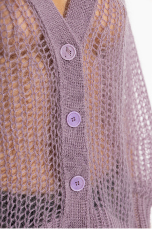 The Attico Cardigan transparente