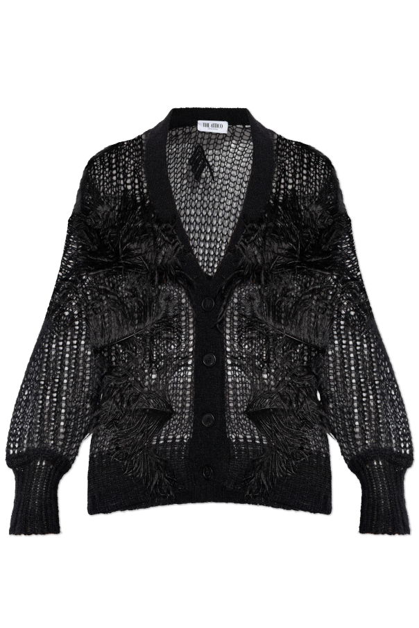 Transparent cardigan od The Attico