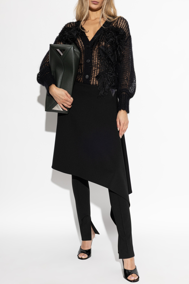 The Attico Transparent cardigan