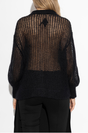 The Attico Transparent cardigan