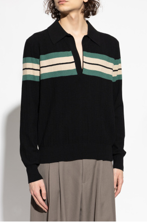 Dries Van Noten Long sleeve "Maona" polo