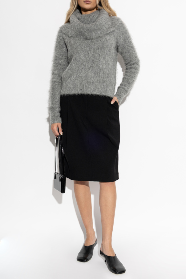 TOTEME Sweater with a wide turtleneck