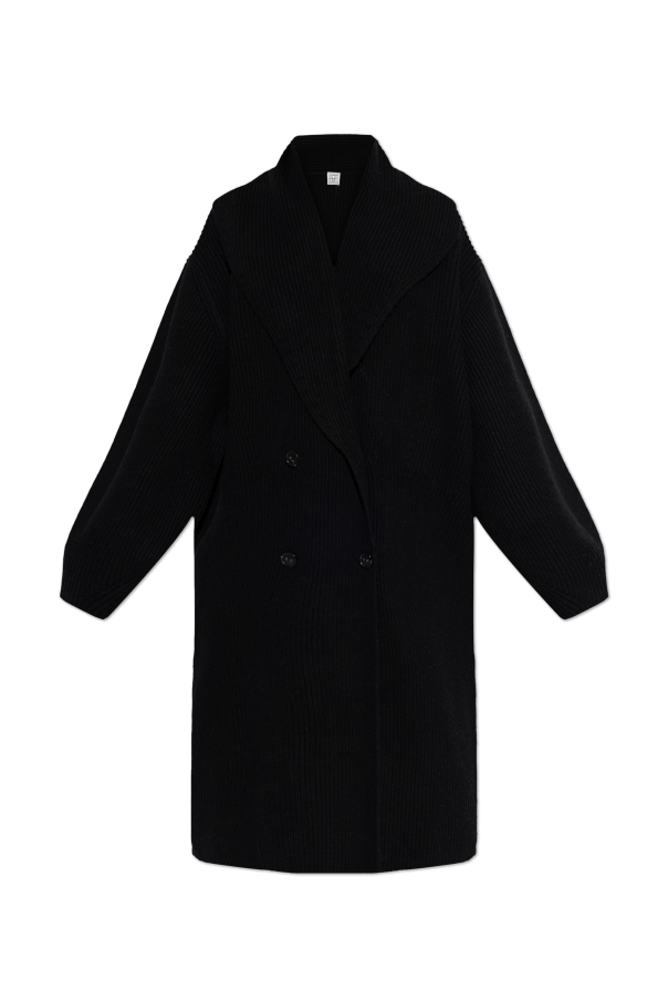 TOTEME Dwurzędowy kardigan typu `oversize`