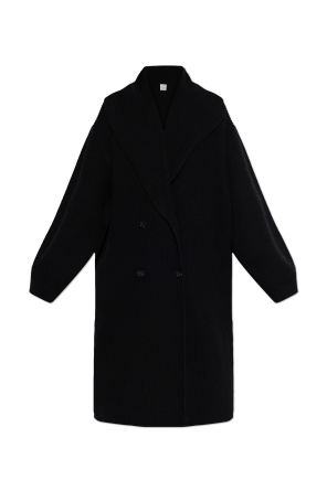 Cardigã oversize de duas filas