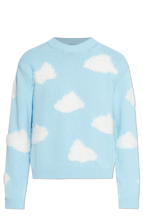 Sweater with embroidered embellishments