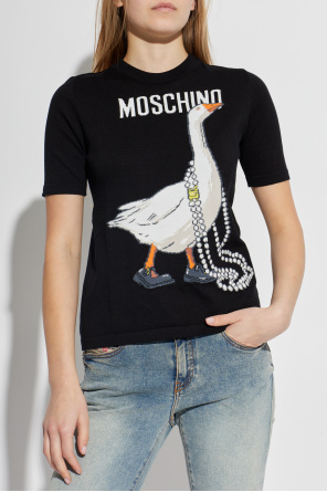 Moschino Turtleneck mit dekorativem Muster