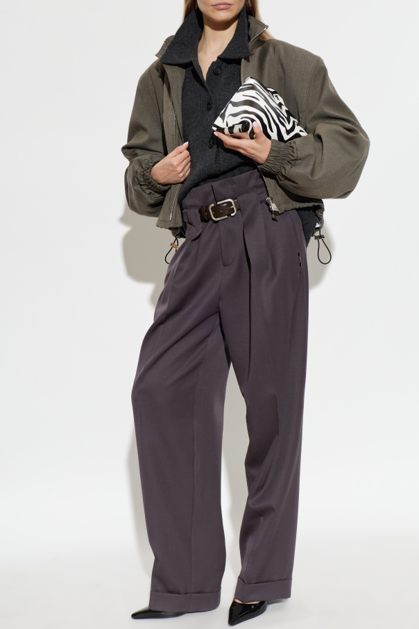 The Attico Cardigan with collar