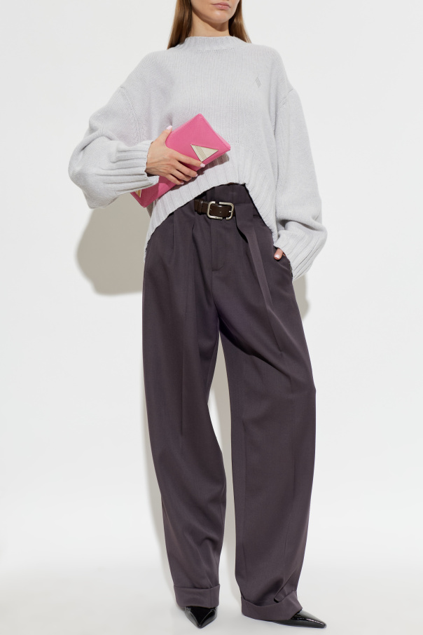 The Attico Asymmetric oversized jumper