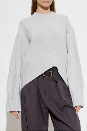 The Attico Asymmetric oversized jumper