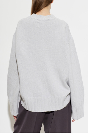 The Attico Asymmetric oversized jumper