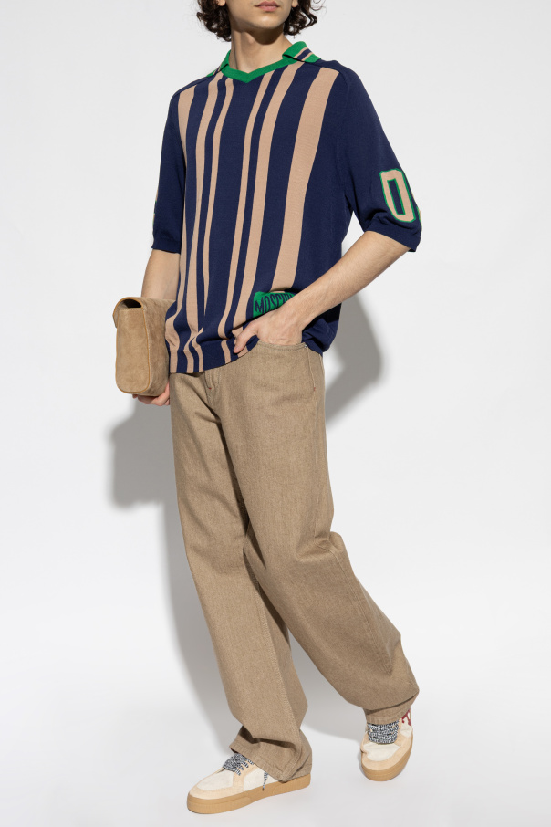 Moschino Camiseta con escote en pico