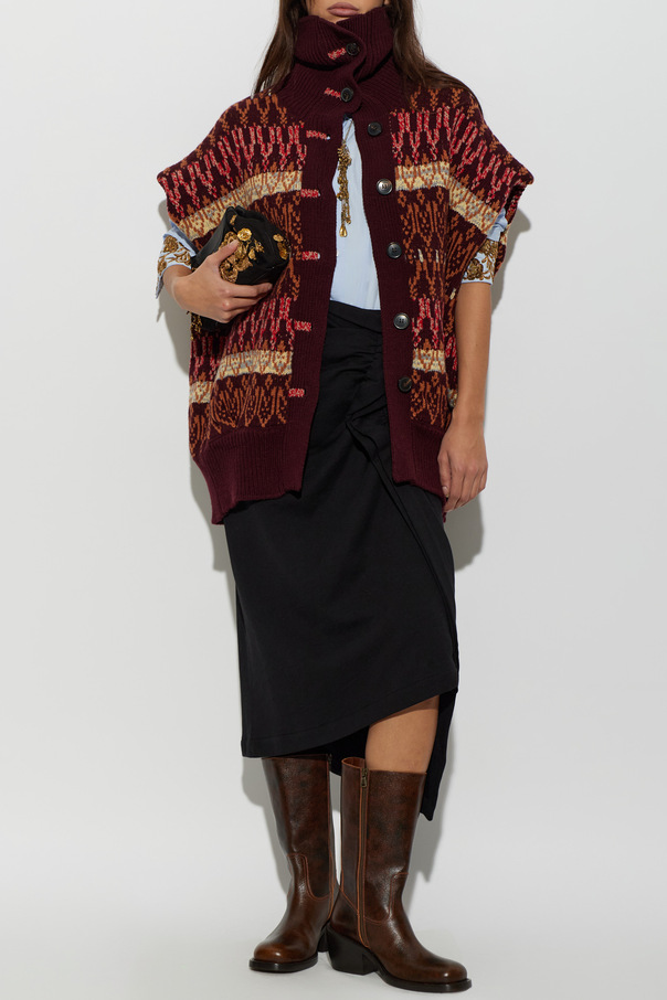 Dries Van Noten ‘Tecla’ wool cardigan