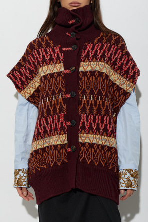 Dries Van Noten ‘Tecla’ wool cardigan