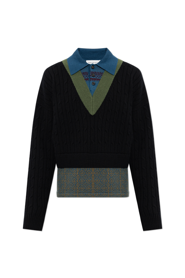 Wool polo ‘Medan’ od Dries Van Noten