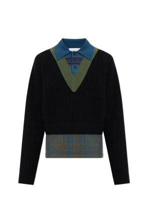 Wool polo ‘Medan’