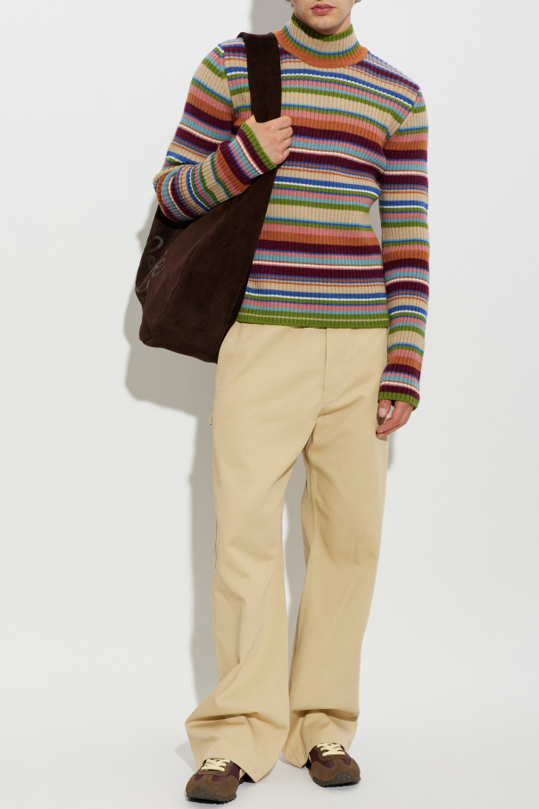 Dries Van Noten Vlnený sveter „Mazyr“