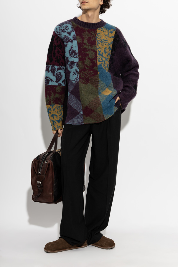 Dries Van Noten Suéter de lana "Matadi"