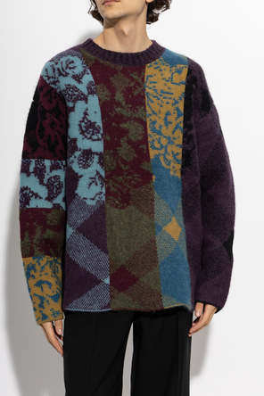 Dries Van Noten Suéter de lana "Matadi"