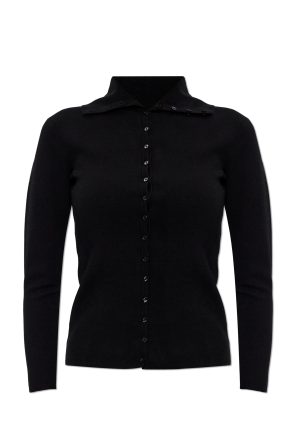 Cardigan with collar