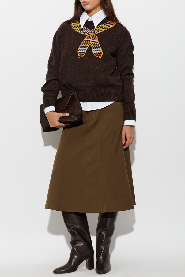 Moschino Sweater with a colorful pattern
