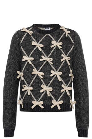 Sweater with bows