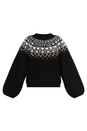 Patterned jumper 'Vaffie'