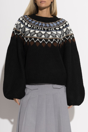 Munthe Patterned sweater ‘Vaffie’